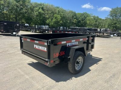 New 2027 Premier Trailers Inc. 5X8 Single 5,000 lb. Axle Dump Trailer