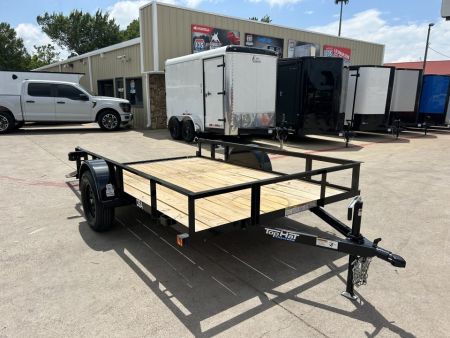 New 2026 Top Hat Trailers DSA 10' x 77" Utility Trailer