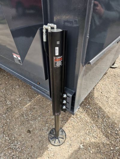 New 2026 Lamar 7x16 21k Telescopic Dump Trailer w/36" Sides
