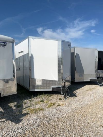New 2026 Impact Trailers 8.5 x 24 Tremor SE Flat Top Sloped V-Nose Car Hauler 10K