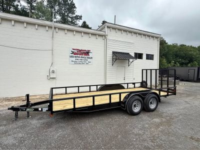 New 2026 Oak Ridge 82x18TA 10k Utility Trailer