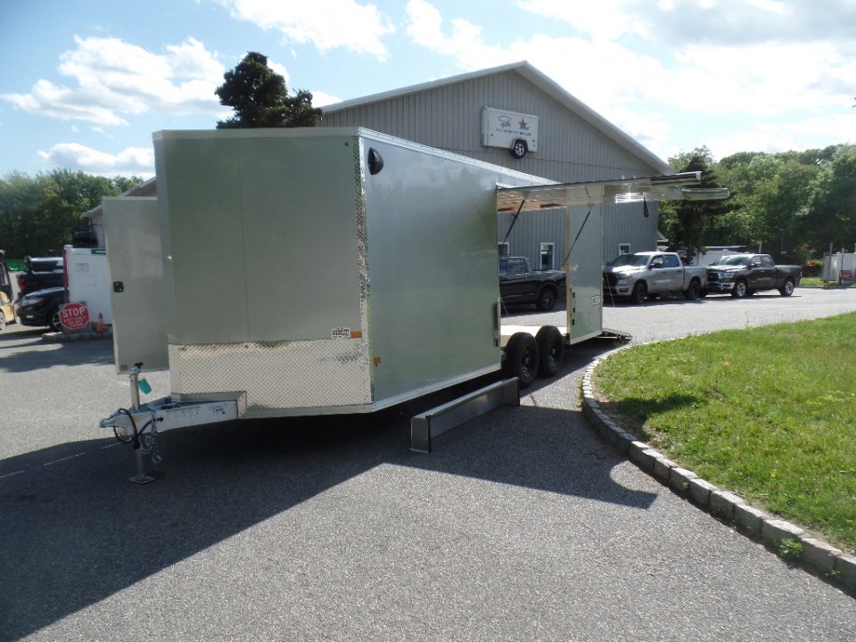 New 2026 ALCOM Enclosed 8.5X20 -10K GVWR Enclosed Car / Racing Trailer