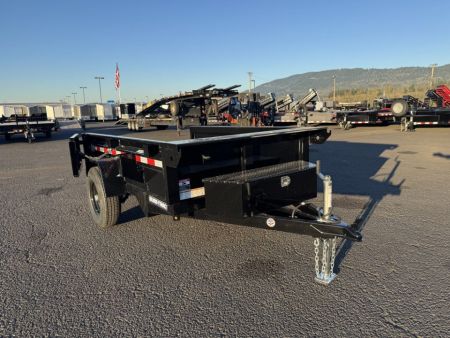 New 2026 Sure-Trac 5x8 Homeowner Utility Dump Trailer 5K GVWR