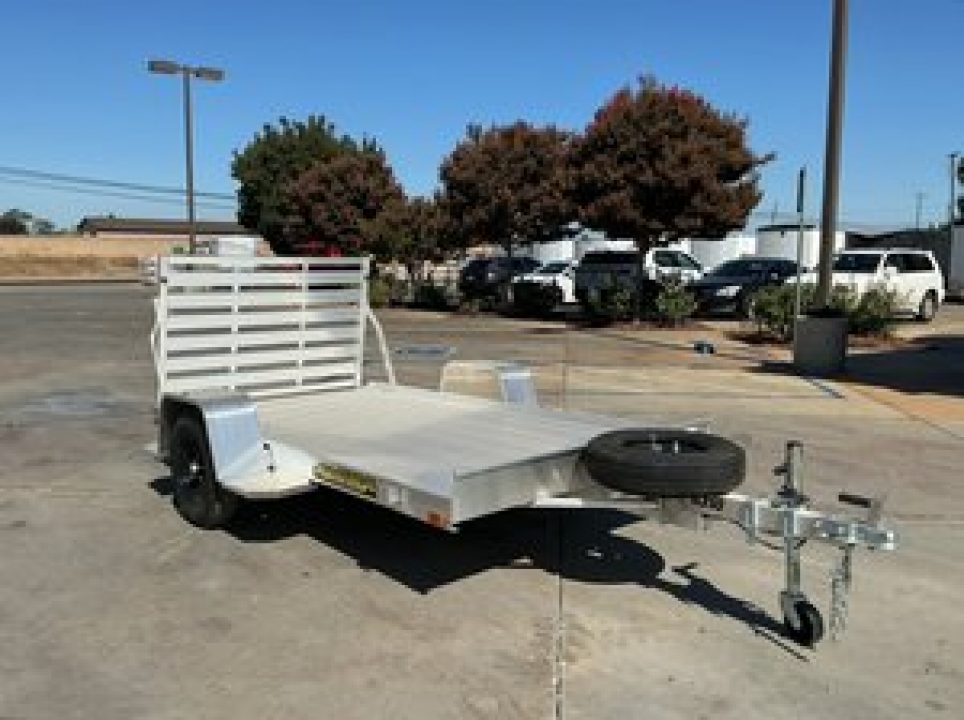 New 2027 Aluma 6310S-TG 5.5FT X 10FT 2K GVW Utility Trailer
