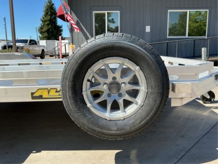 New 2027 Aluma 7816TA-EL-R-RTD 6.5FT X 16FT 7K GVW Equipment Trailer