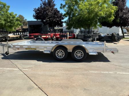 New 2027 Aluma 7816TA-EL-R-RTD 6.5FT X 16FT 7K GVW Equipment Trailer