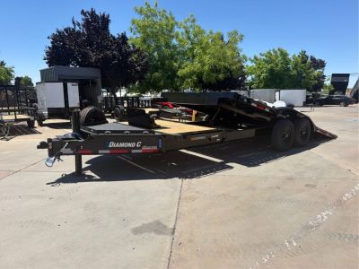 New 2026 Diamond C Trailers HXD207L22X102 8.5FT X 22FT 14.9K GVW Tilt Trailer