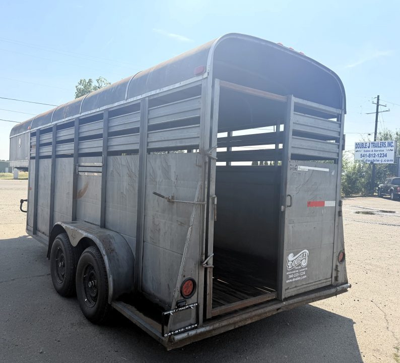 Used 1996 Big Valley Stock Trailer