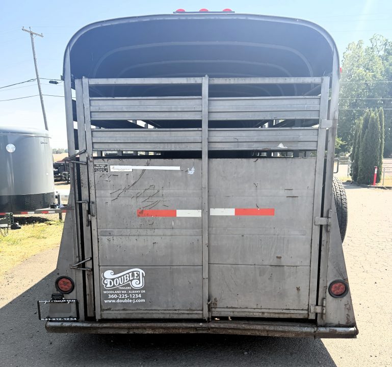 Used 1996 Big Valley Stock Trailer