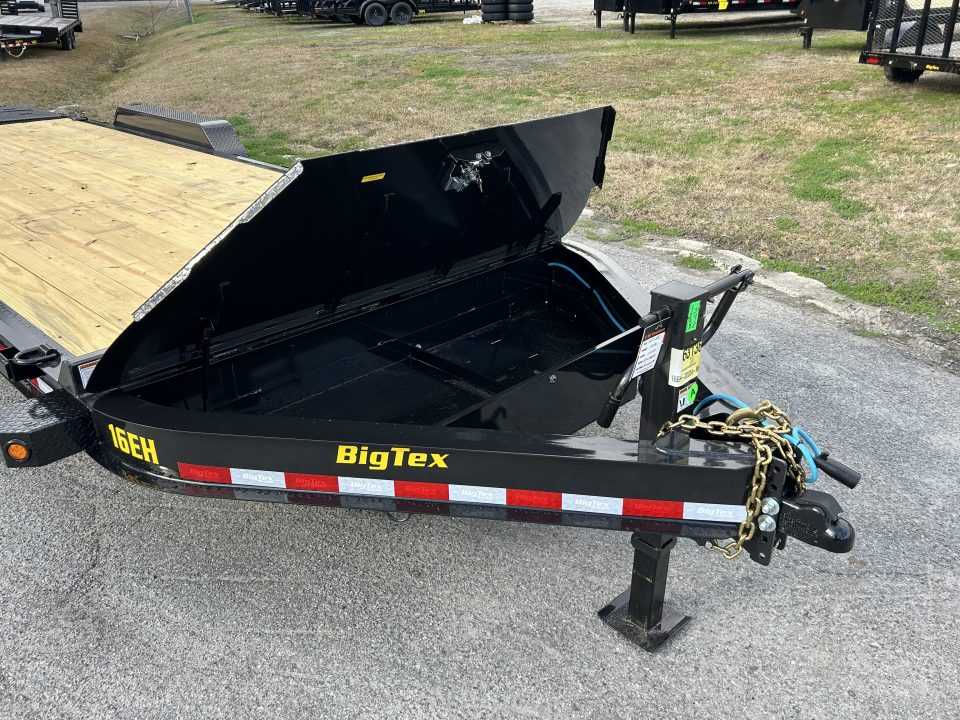 New 2027 Big Tex 16EH Equipment Trailer, 83x22 8K Axles, #13,920 lbs Payload, 16-Ply Tires