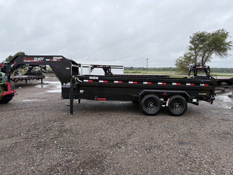 New 2026 Buckshot MFG GHI216 Dump Trailer