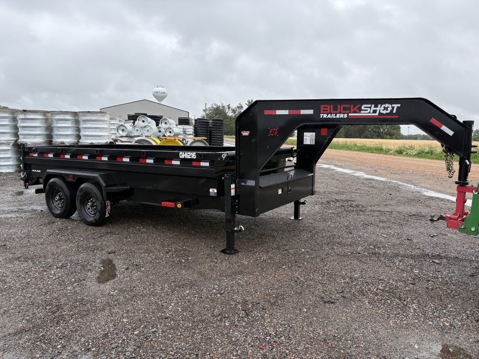 New 2026 Buckshot MFG GHI216 Dump Trailer
