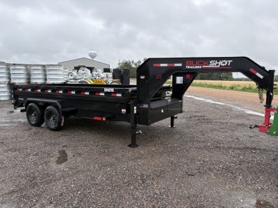 New 2026 Buckshot MFG GHI216 Dump Trailer