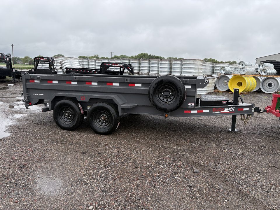 New 2026 Buckshot MFG LP214 Dump Trailer