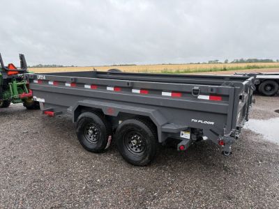 New 2026 Buckshot MFG LP214 Dump Trailer