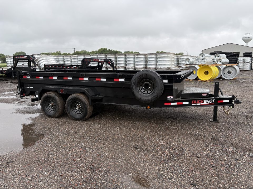 New 2026 Buckshot MFG LP216 Dump Trailer