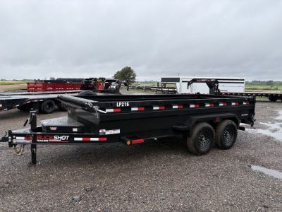 New 2026 Buckshot MFG LP216 Dump Trailer