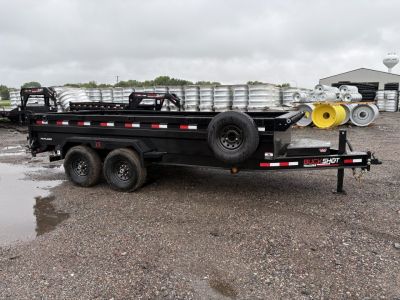 New 2026 Buckshot MFG LP216 Dump Trailer