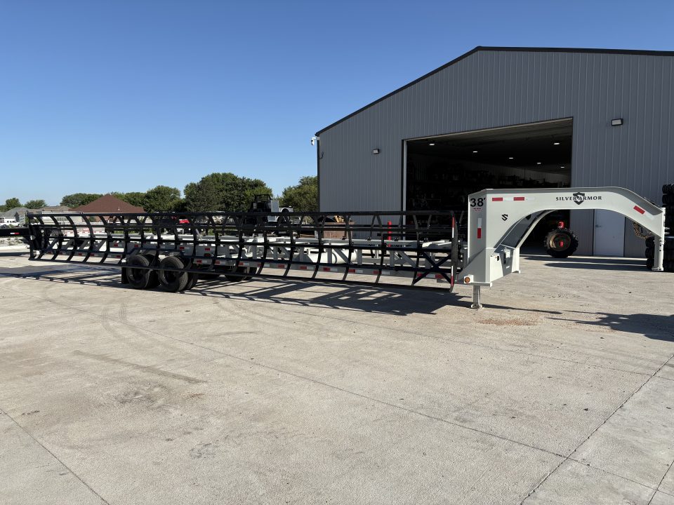 New 2026 Buckshot MFG HT-138 Hay Trailer