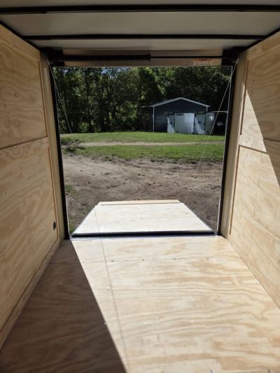 New 2026 Anvil 7X18 Cargo trailer extra height charcoal with ramp door Cargo / Enclosed Trailer