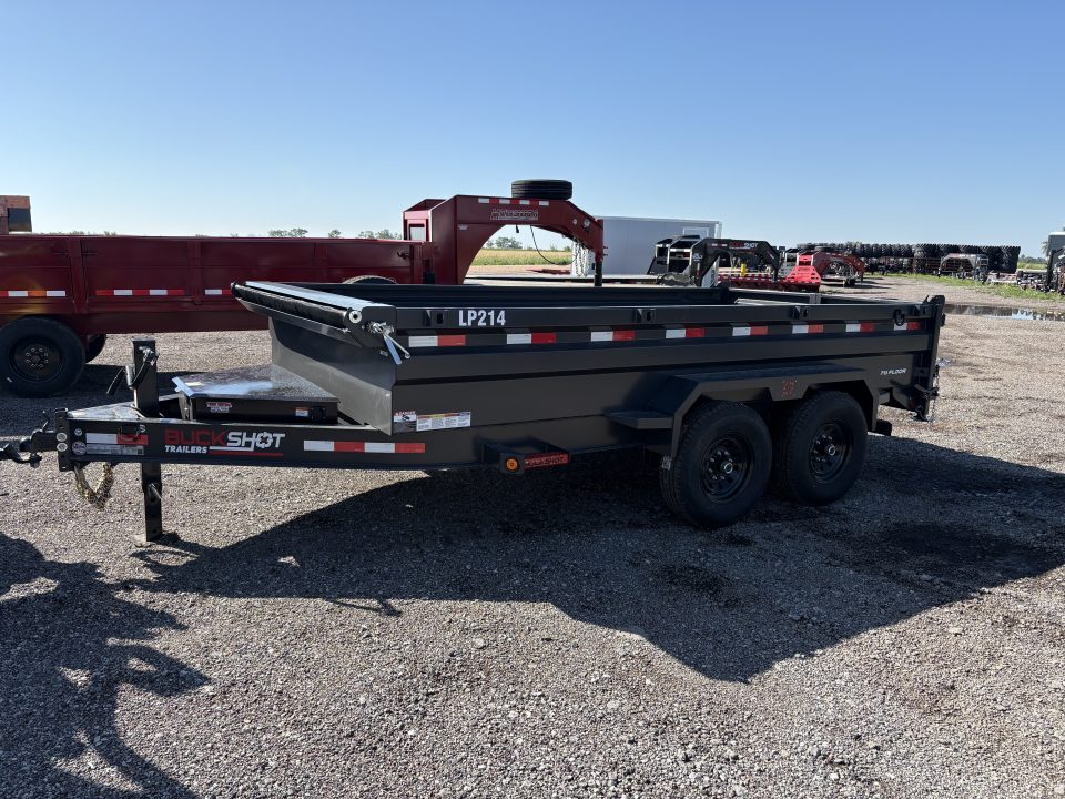 New 2026 Buckshot MFG LP214 Dump Trailer