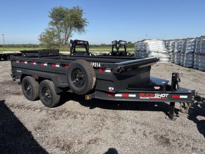 New 2026 Buckshot MFG LP214 Dump Trailer