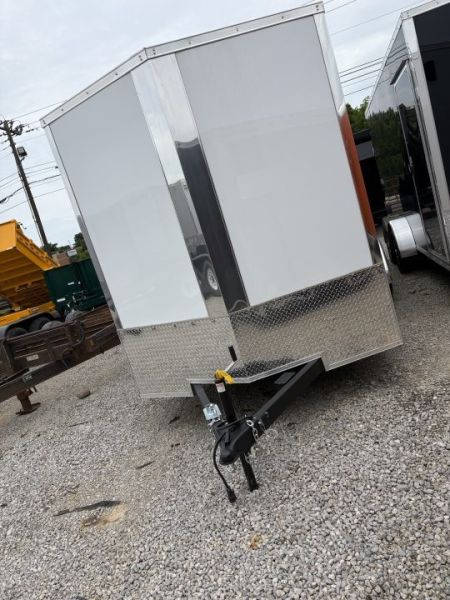 New 2026 Cargo Express 7 X 16 XL SE FLAT TOP V NOSE Cargo / Enclosed Trailer