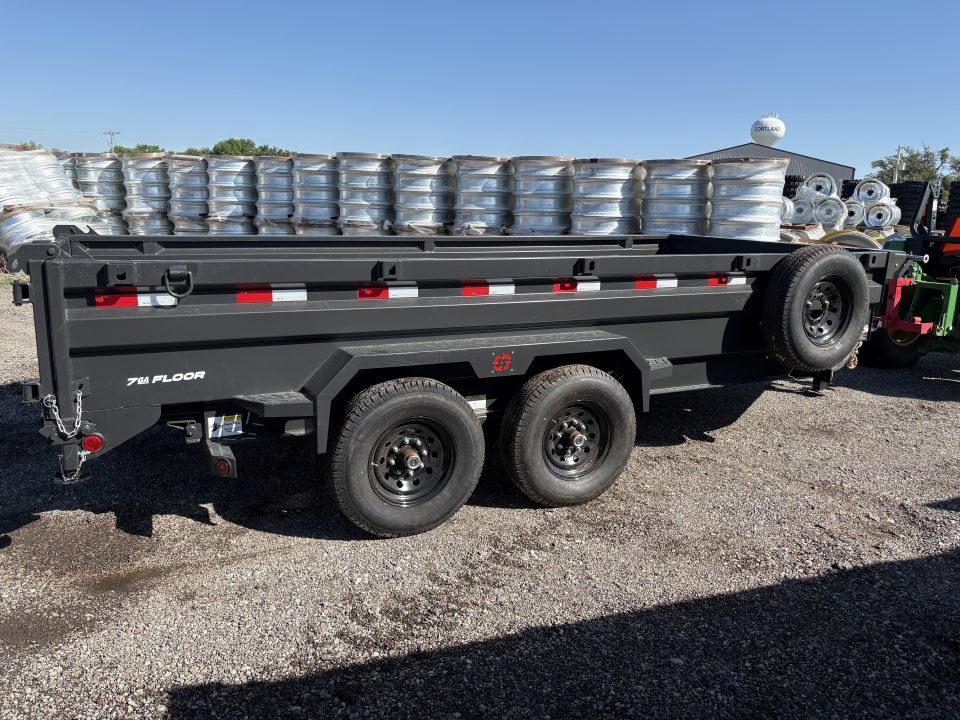 New 2026 Buckshot MFG LP216 Dump Trailer