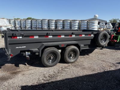 New 2026 Buckshot MFG LP216 Dump Trailer