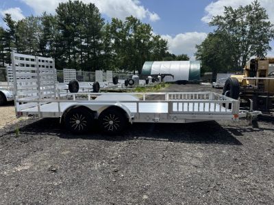 New 2026 Black Rhino LST718A-10 Utility Trailer