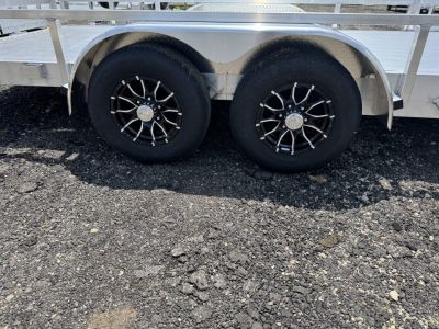 New 2026 Black Rhino LST718A-10 Utility Trailer