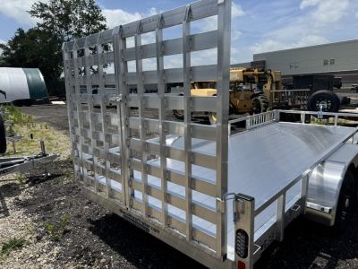 New 2026 Black Rhino LST718A-10 Utility Trailer