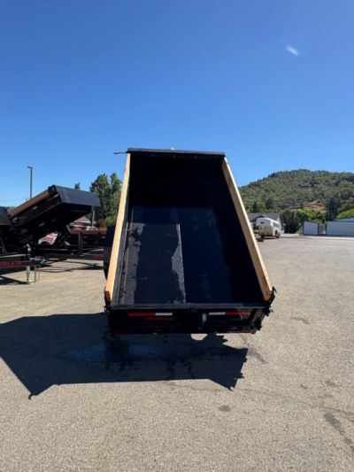 New DUMP 2027 Double A ELP55-10 5X10 SINGLE AXLE 5000 GVWR Dump Trailer