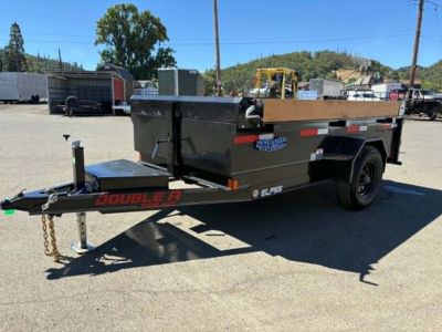 New DUMP 2027 Double A ELP55-10 5X10 SINGLE AXLE 5000 GVWR Dump Trailer