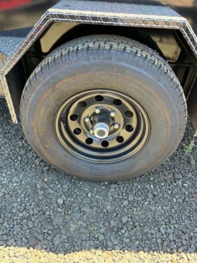 New DUMP 2027 Double A ELP55-10 5X10 SINGLE AXLE 5000 GVWR Dump Trailer