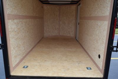 New 2026 Haulmark Passport Deluxe 7x14 Cargo / Enclosed Trailer Phantom Trim Package