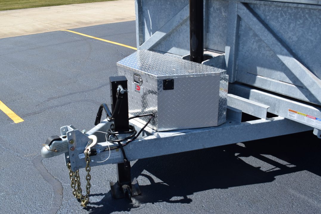 New 2027 BND Trailers 7x14 15K DUMP Dump Trailer Galvanized