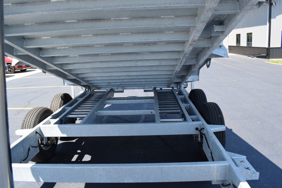 New 2027 BND Trailers 7x14 15K DUMP Dump Trailer Galvanized