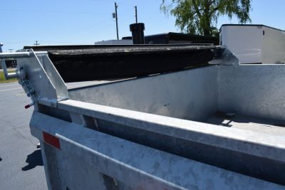 New 2027 BND Trailers 7x14 15K DUMP Dump Trailer Galvanized