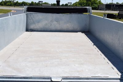 New 2027 BND Trailers 7x14 15K DUMP Dump Trailer Galvanized