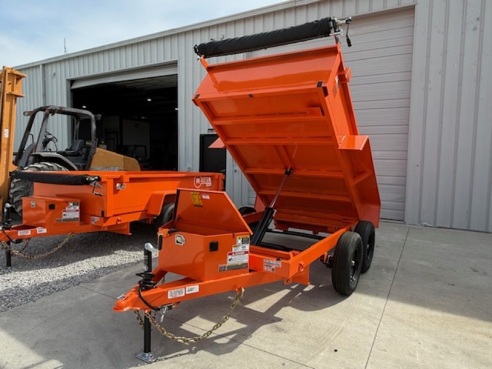 New 2026 U-Dump 5x10 7k Dump Trailer