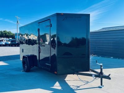 New 2026 Homesteader 612IS 6X12 Intrepid Enclosed Cargo Trailer 3K Blackout
