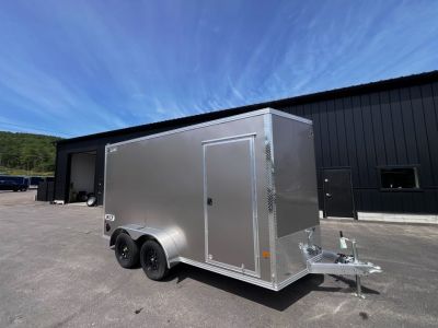New 2026 High Country 7x14 + 18" V-Nose/ Aluminum trailer / 7'interior -7000GVW