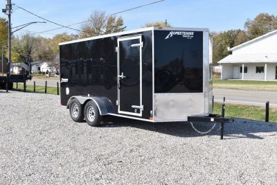 New 2026 Homesteader Trailer 714 IT 7 TALL RAMP POLYCOR Cargo / Enclosed Trailer