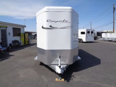 New 2027 Trails West * Royale SXST * 2-Horse Straight Load Bumper Pull Horse Trailer