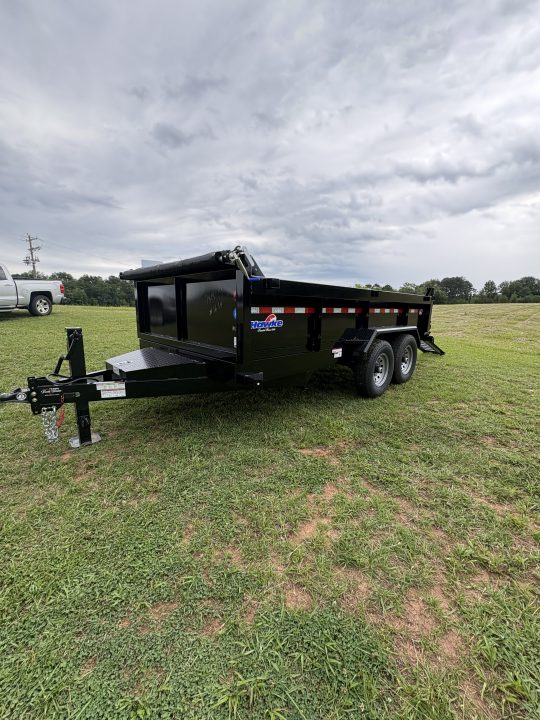 New 2027 Hawke Trailers 7X14 14K Low Pro Dump Trailer