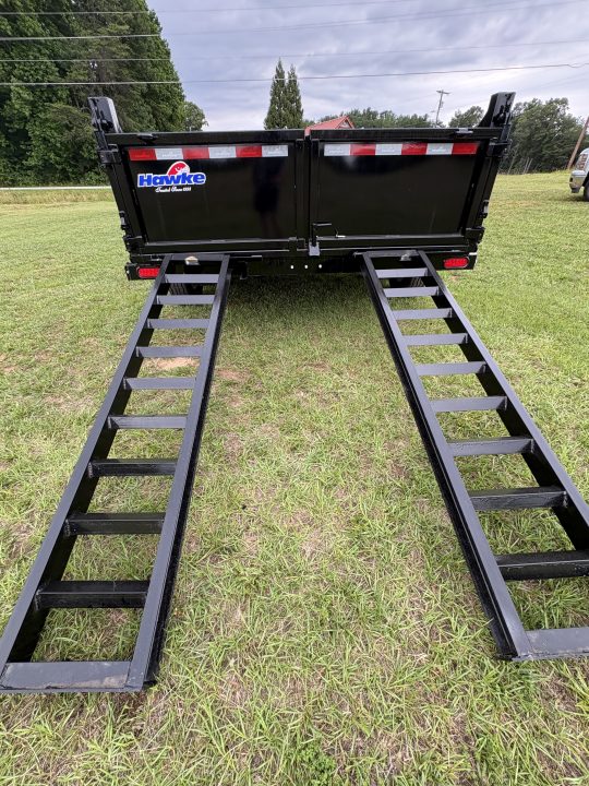 New 2027 Hawke Trailers 7X14 14K Low Pro Dump Trailer