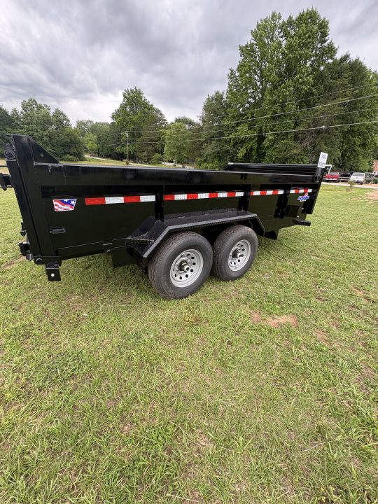 New 2027 Hawke Trailers 7X14 14K Low Pro Dump Trailer