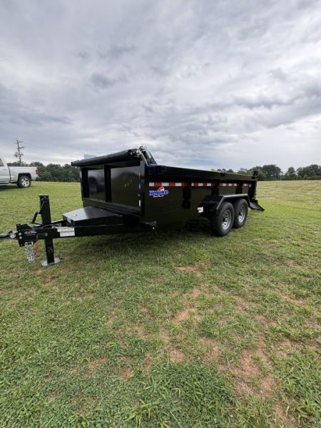 New 2027 Hawke Trailers 7X14 14K Low Pro Dump Trailer
