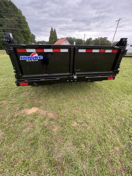 New 2027 Hawke Trailers 7X14 14K Low Pro Dump Trailer